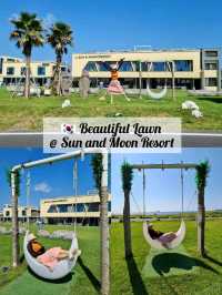 🇰🇷 Beautiful Lawn @ Sun and Moon Resort