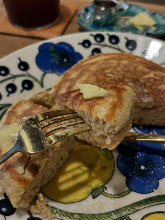 【福岡カフェ】美味しいシンプルなパンケーキ