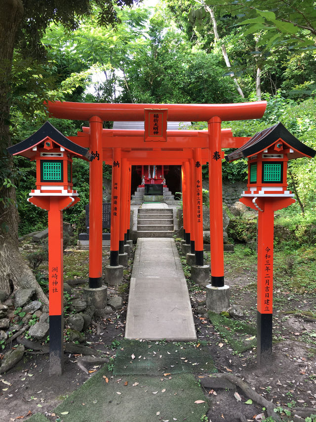 洲崎神社的神聖之旅：探索館山市靈性與美麗