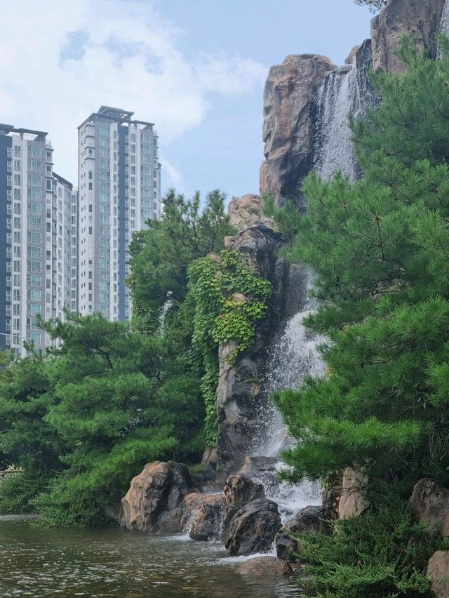 모담공원의 핫플레이스 모담폭포