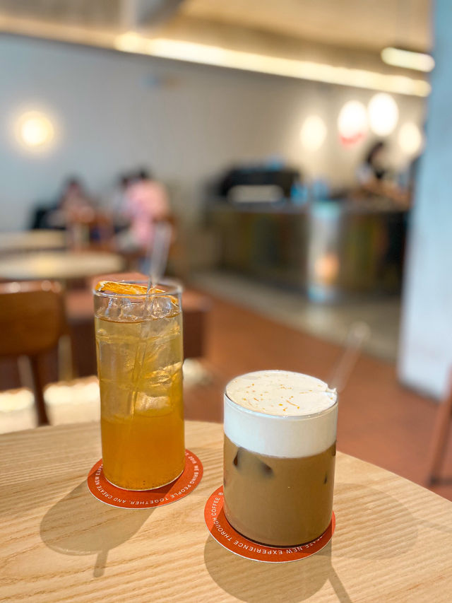 Industrial Vibe Coffee Store in KL