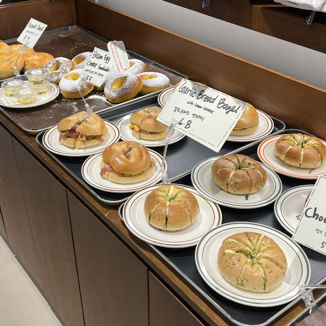 【韓国旅行🇰🇷/ソウル】明洞ど真ん中にオープン！✨ベーグル専門店🥯