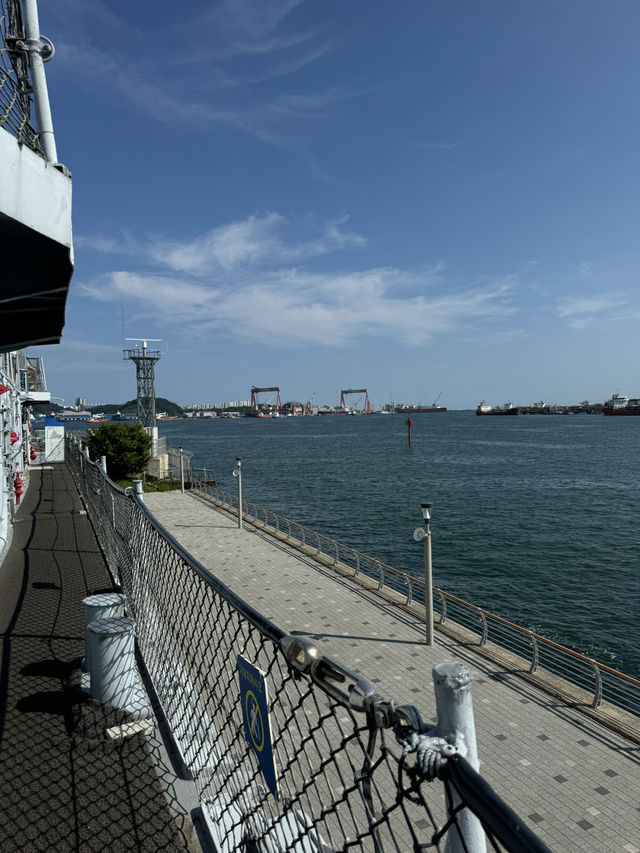 우리나라 최초 호휘함 🚢