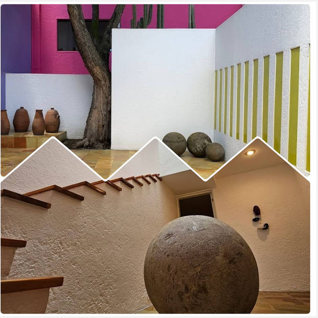 墨西哥城中心 Casa Gilardi 藝術博物館，適合設計愛好者參觀