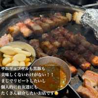 韓国/ソウル【広蔵市場】サムギョプサル