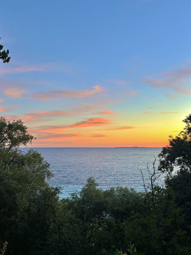 니스여행 마지막 날에는 꼭 봐야하는 니스 일몰🌅🧡