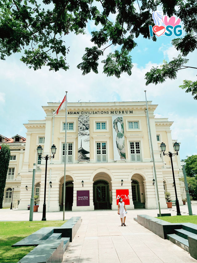 🇸🇬 Berry welcome to Asian Civilisation Museum of Singapore