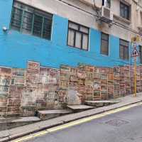 【wall mural:香港】たくさんのウォールアートが見れる街✨