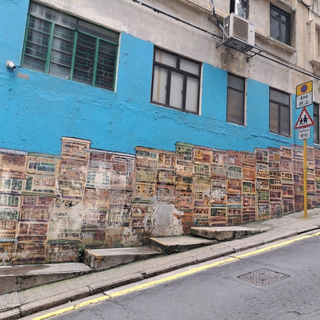 【wall mural:香港】たくさんのウォールアートが見れる街✨
