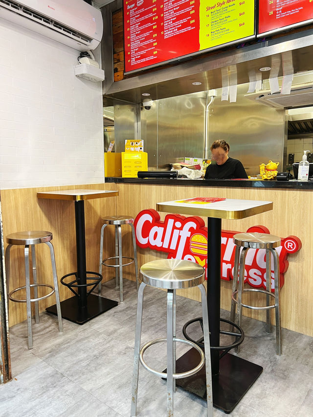 灣仔新開漢堡包店