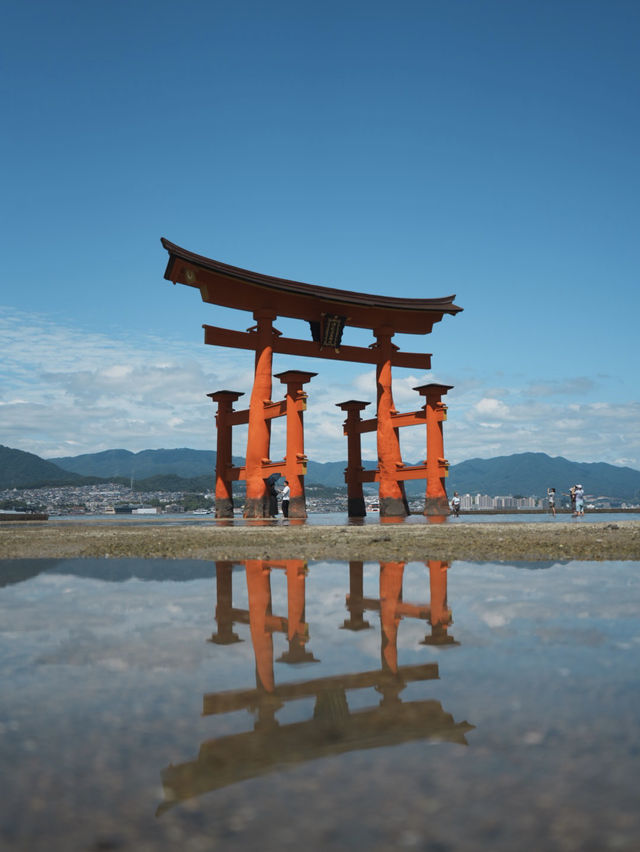 【広島観光】厳島神社のシンボル「大鳥居」⛩️