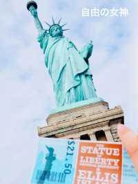 📍アメリカ　自由の女神🗽