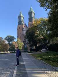 Autumn Serenity: A Stroll Through Poznań's Historic Ostrów Tumski