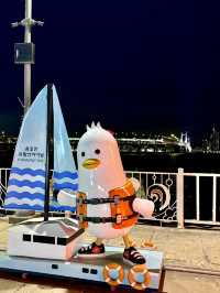 🇰🇷搭遊艇賞「廣安大橋」浪漫夜景及無人機煙火