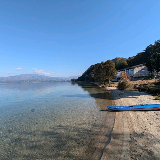 秋田縣能量景點，日本最深的湖泊：田澤湖