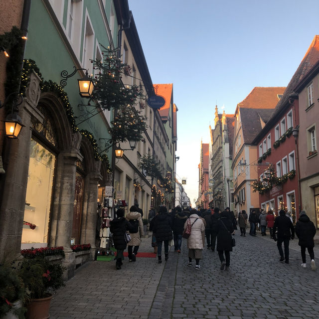 🇩🇪ロマンチック街道　「中世の宝石箱」　ローテンブルク