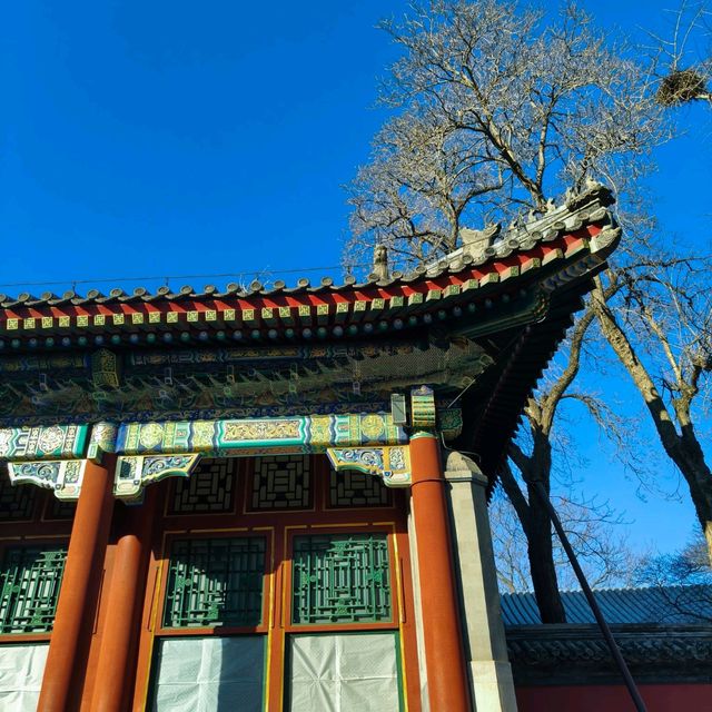ดูพระอาทิตย์ตกดิน Summer palace ปักกิ่ง