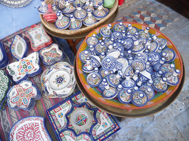 青の街🇲🇦の世界遺産シャウエンでお買い物