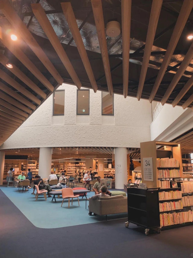 景點推薦：守口市立圖書館——靜謐閱讀與學習的市民文化中心