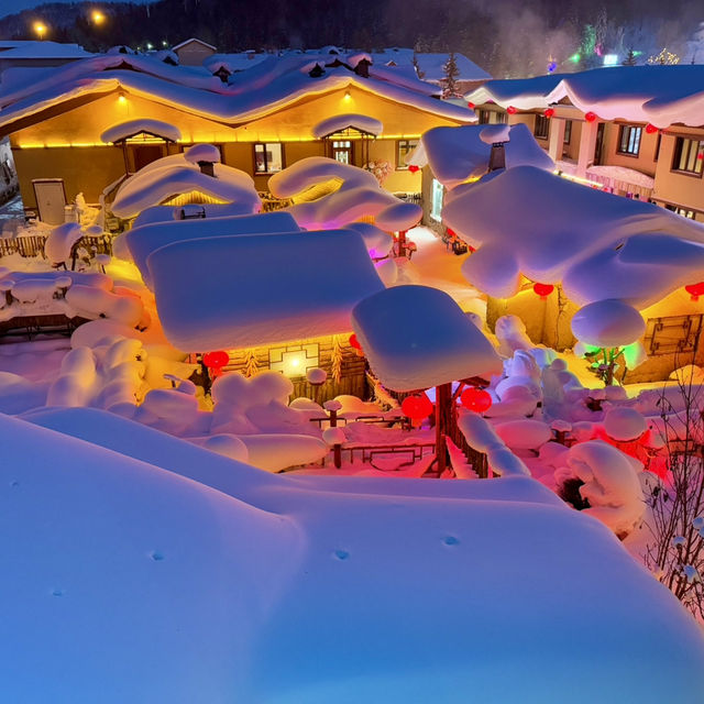 China Snow Town หมู่บ้านหิมะ 中国雪乡
