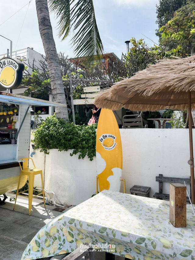 La Ou Lemon ดื่มด่ำความสดชื่นริมทะเลหัวหิน🍋