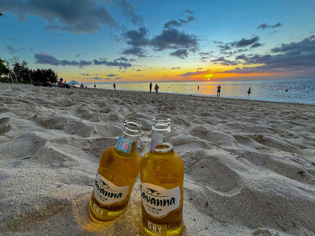 【モーリシャス】絶景の夕日が見れるビーチ🏖️