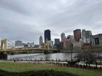 Pittsburgh Park with best skyline views!
