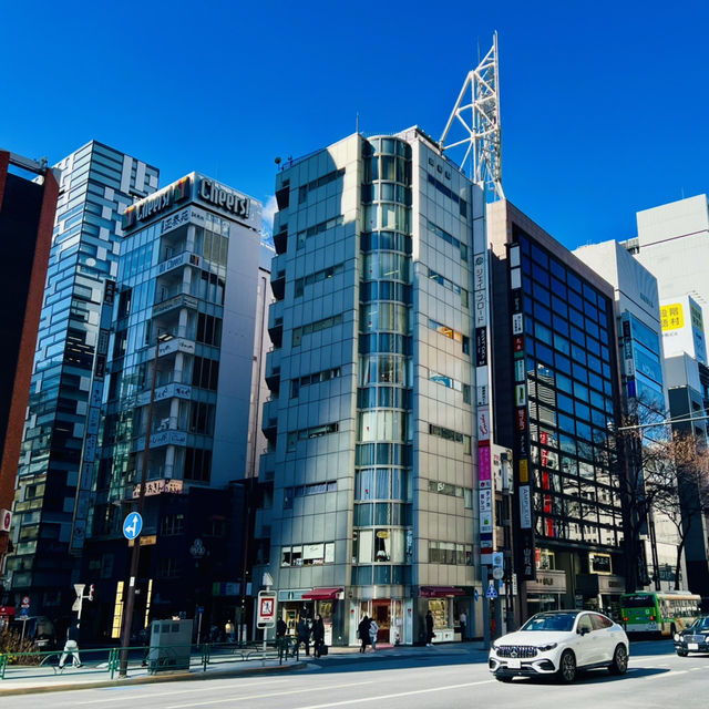 打卡日本東京銀座啦