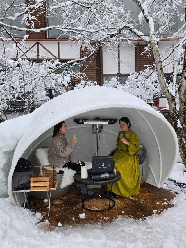 【青森】今だけ！かまくら風ドームで朝ごはん