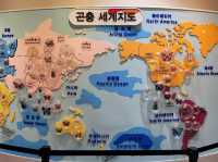 경상북도 상주시 곤충 생태 전시관 입니다.