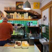a charming little coffee shop