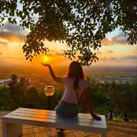 Tranquility at the Summit: The Sleeping Buddha and Sunset Point