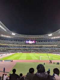 味の素スタジアムでサッカー観戦