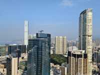 香港瑰麗酒店🇭🇰 40樓看著維多利亞港的日與夜