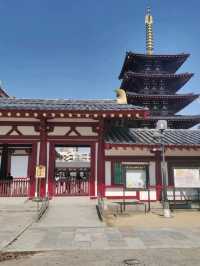 Spring Vibes and Old Cool at Shitennō-ji