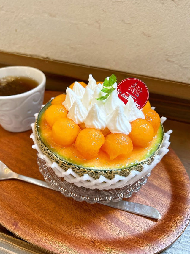 【福岡カフェ】季節のフルーツを使ったスイーツが美味しすぎた🍈