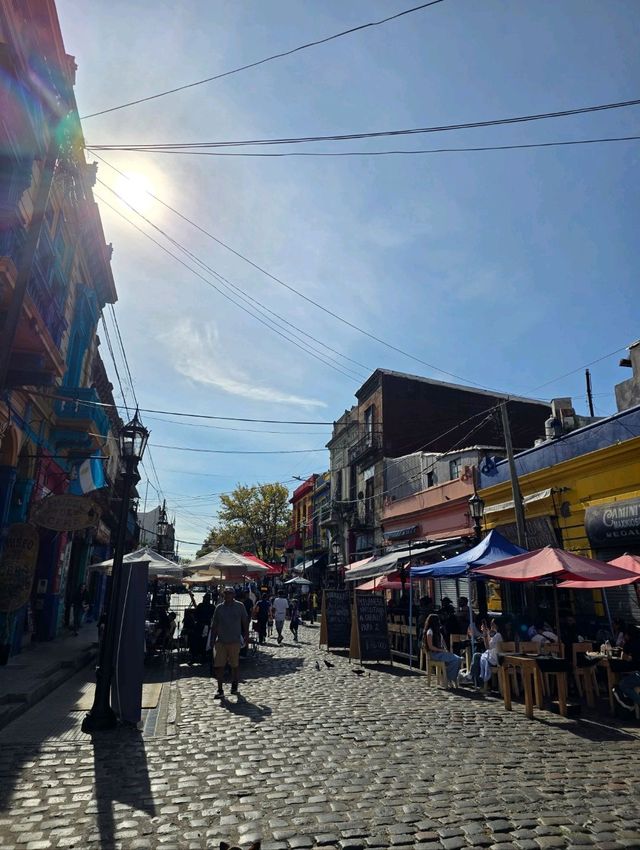해외여행 아르헨티나 부에노스아이레스의 예쁜 거리 Caminito