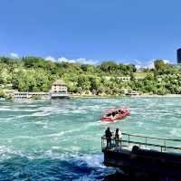 壯觀迷人的瀑布～瑞士萊茵瀑布 Rheinfall 