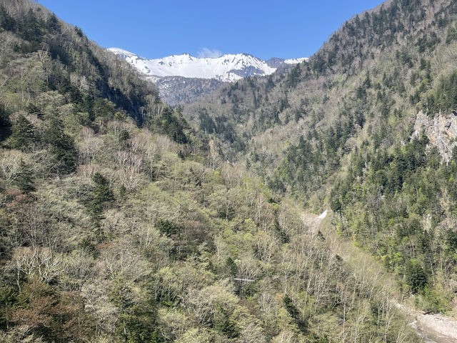 五月雪的層雲峽