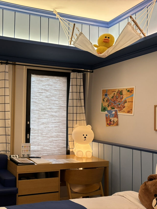 LINE FRIENDSの激かわホテル❤️韓国＊ソウル