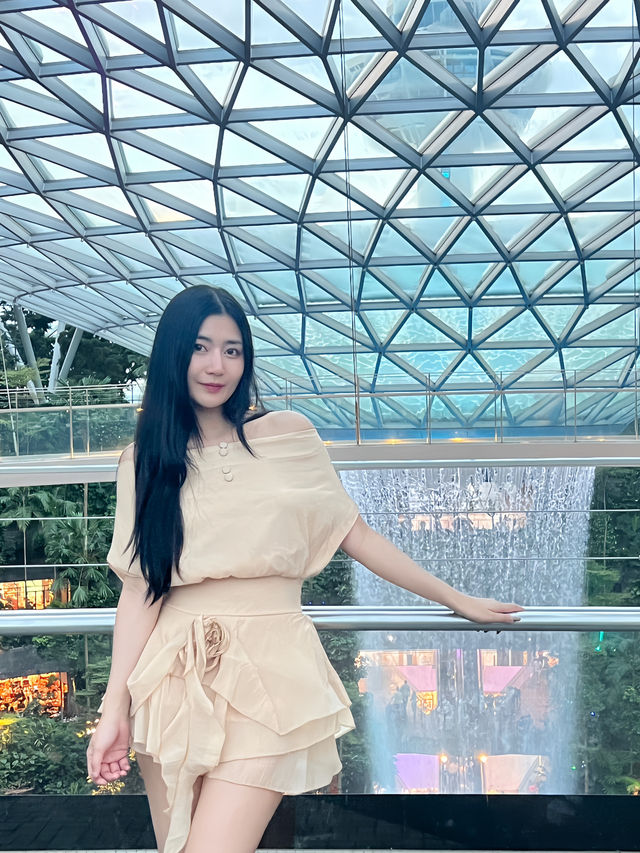 Jewel Changi Airport ถ่ายให้ไม่เห็นคน วิวสวยปัง