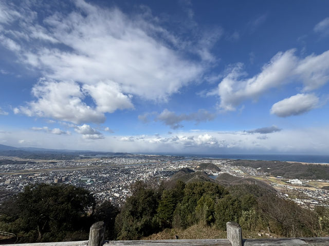 鳥取城跡（若要登山，務必攜帶熊鈴）