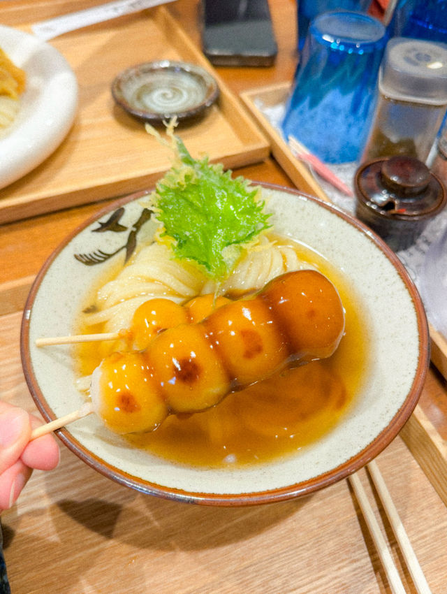 교토 맛집 이색 메뉴 당고우동 “츄루루”✨
