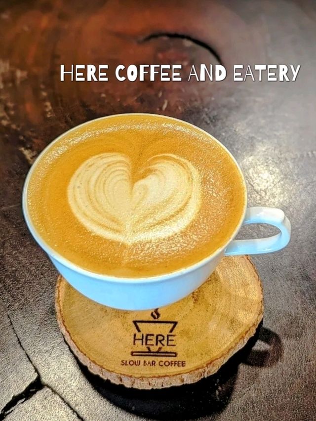 HERE COFFEE AND EATERY คาเฟ่สำหรับคอกาแฟ