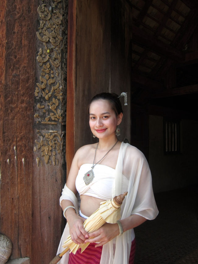 เช่าชุด ถ่ายรูป วัดต้นเกว๋น