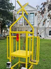 Quirky art installations at Empress Lawn