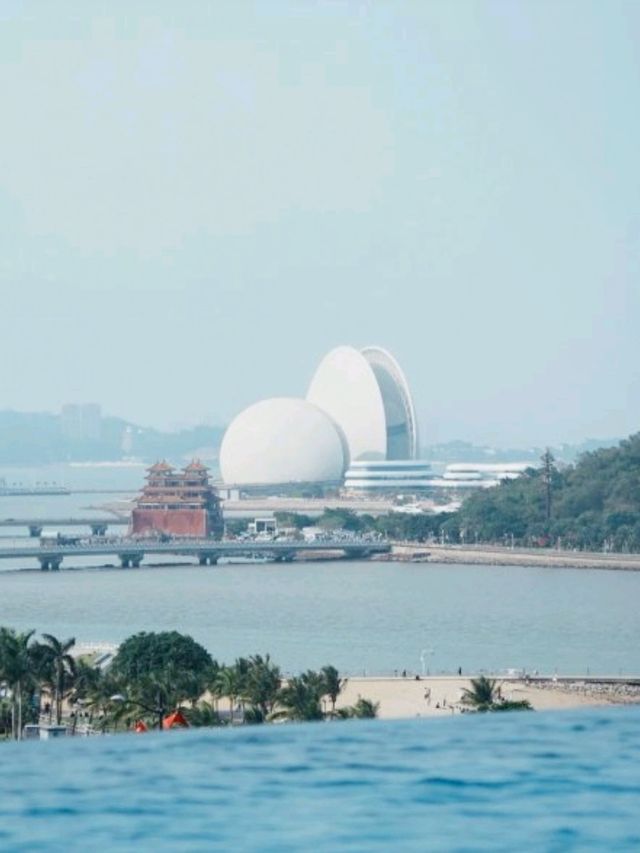 在珠海最好景觀的酒店，沒有之一🏖️🌇📸香炉湾沙灘  