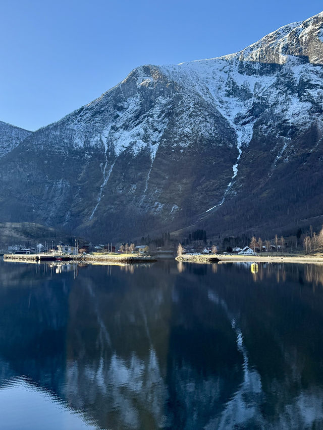 A Quiet Day in Flåm, Norway⛄️