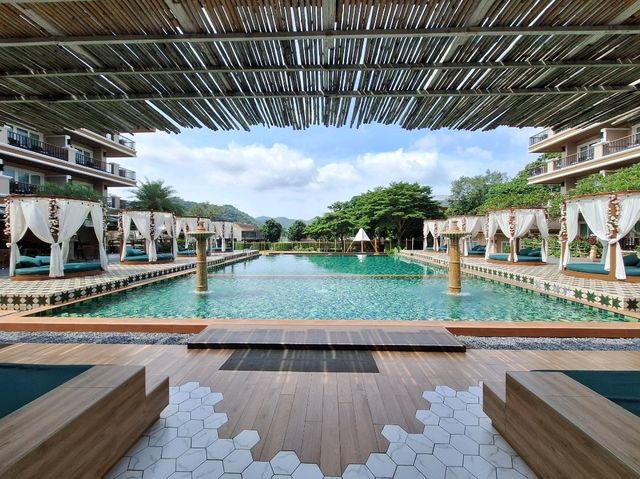 บอกพิกัดที่พักเขาใหญ่ที่สระว่ายน้ำสวยมาก!!!