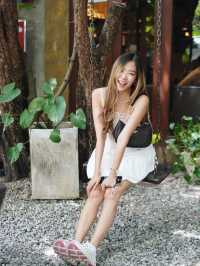 Sipping Coffee at Back Street Café